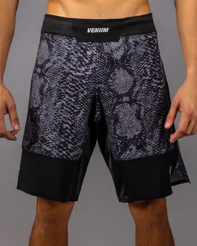 Venum G-Fit Scales Fightshorts Zwart Antraciet Grijs - XS