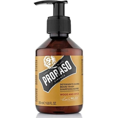 Proraso Wood & Spice Baardreiniger Baardverzorging Heren 200 ml