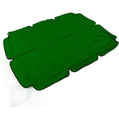 Waterdichte Buiten Schommel Luifel Vervanging 420D Zilver Gecoat Oxford Stof Schommelstoel Luifel voor Buiten Tuin Terras donkergroene kleur