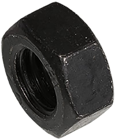 Blackline bevestigingsmaterialen - Zwarte zeskantmoer M6 en M8 – met HCP coating - M6 / 100