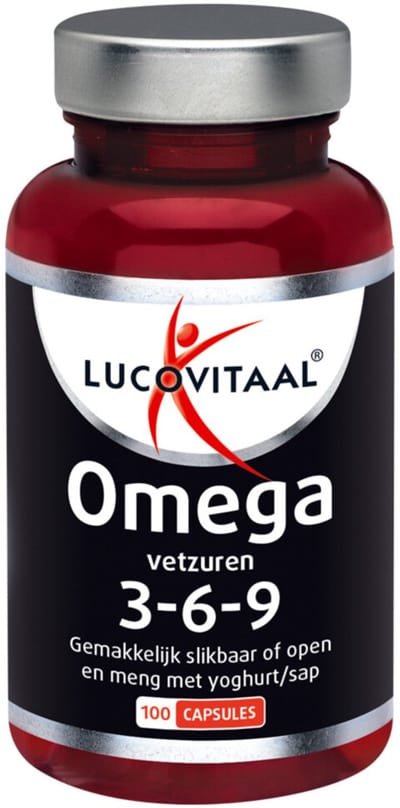 Lucovitaal Omega 3-6-9 - 2 x 100 capsules - Voordeelverpakking