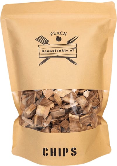 Perzik Chips 2 L | BBQ | Rookhout
