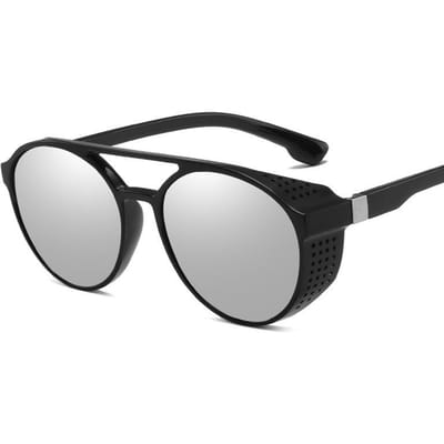Lunettes de soleil rondes rétro RMM Hommes Femmes Lunettes de designer vintage Protection UV Mode Classique