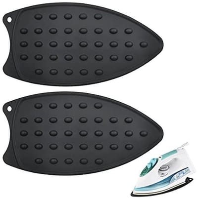 2stuks Silicone Strijkijzer Steunpads - Multifunctionele Hittebestendige Matten voor Strijkplank en Haarstylers