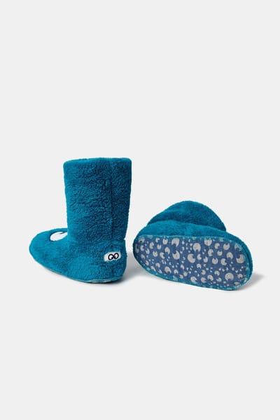 Woody boots - groenblauw - 252-10-BOR-M/795 - maat 22/26