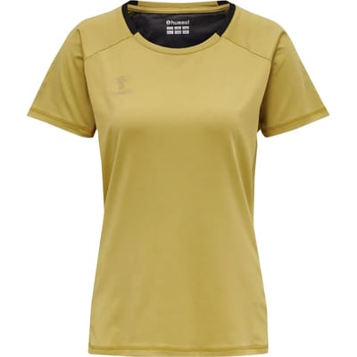 Hummel Cima XK Shirt Dames - sportshirts - goud - Vrouwen