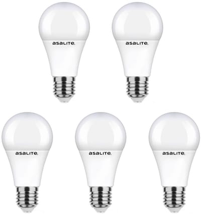 Asalite LED Lamp A65 E27 Fitting - 18W = 125W - 2000 Lumen - 3000K Warm Wit Licht - Niet Dimbaar - 220-240V - Energiezuinig- 5 stuks