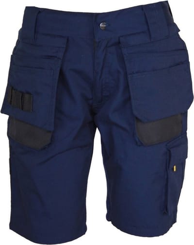 STØRVIK Job Korte Werkbroek Heren - Werkshort - Werkbermuda - Werk Short - Maat 2XL - Donkerblauw