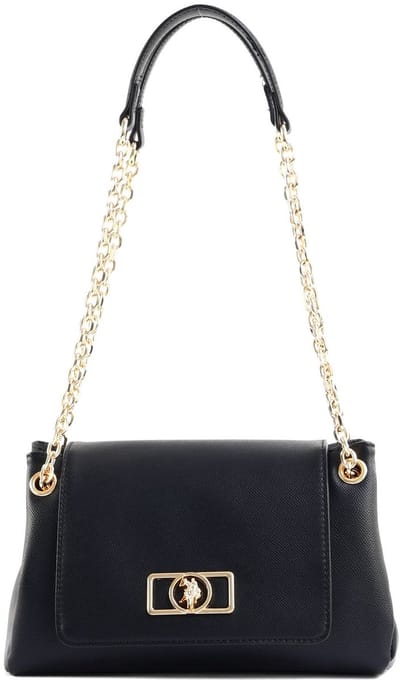 U.S. POLO ASSN. schoudertas Jones Chic Hobo Bag Black zwart