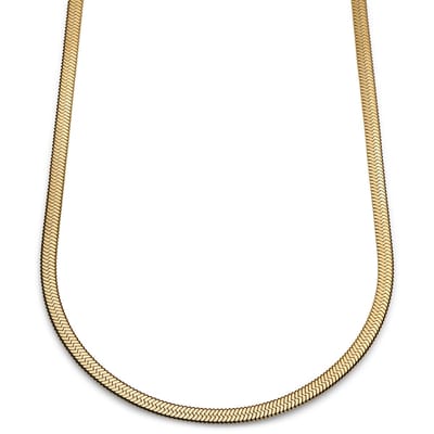 Essentials | 6 mm Goudkleurige Ketting met Visgraatschakels