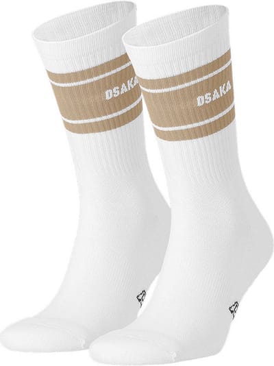 Sportsok Osaka Unisex Colourway Duo Cream Jade (2 Pack)-Schoenmaat 31 - 35