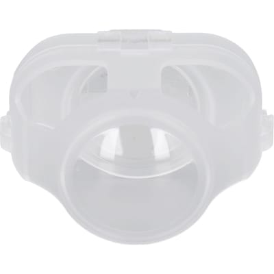 Protection d'objectif Capuchon de protection en PC Protecteur d'objectif pour caméra panoramique Insta 360 X3