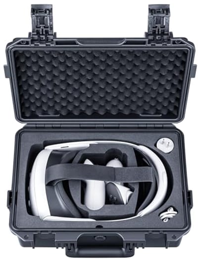 Waterdichte Koffer Case voor Meta Oculus Quest 2 met Schuim Voorzichtig