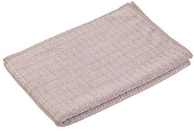 Set van 3 microvezel theedoeken 50 x 70 cm - Taupe