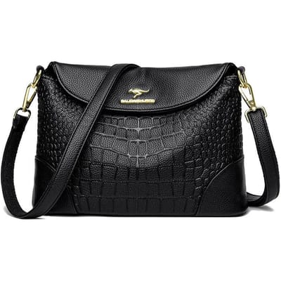 Nieuwe Crossbody Tas voor Dames Schouder Moedertas Modieuze Dames Bucket Tas gray