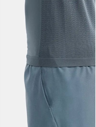 Craft Sportshirt heren korte mouw - ADV Cool Intensity - Ondershirt sneldrogend - Polyester - Verkoelend - Blauw / XXL