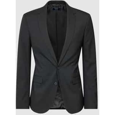 Slim fit 2-knoops colbert met klepzakken