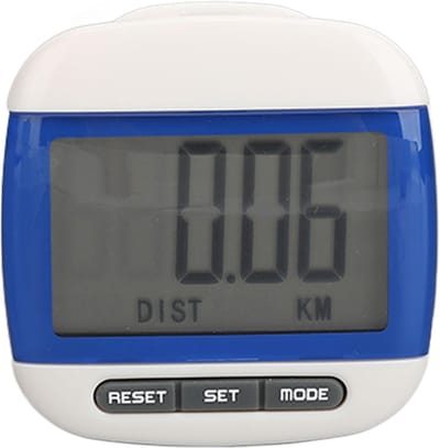 Stappenteller - Trainingstracker - Fitness Bijhouden - Groot LCD Display - 1.7 inch - Zwart