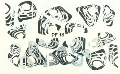 Korneliya Folie Decal PF 18 Silver