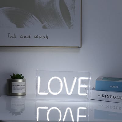 iTOTAL - neon LED light "LOVE" - Sfeerverlichting - wandlamp - ideaal voor studenten - mancave - decoratie - XL2762