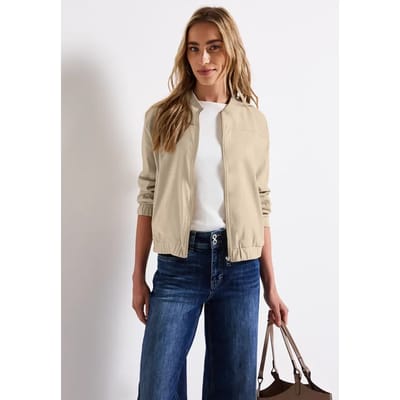 Blouson in effen kleur
