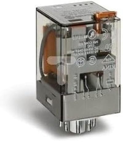 Relaisspoel - Schakelcomponent - Elektrische Circuits - Met Display - 142A - Grijs