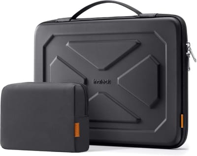 Schokbestendige laptophoes 13 inch met accessoirevak