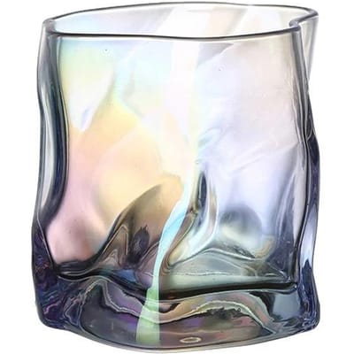 280 ml Japanse Gedraaide Graan Glas Whiskeyglas Niche Waterglas Drinkgerei Cocktail Vodka Wijnglas Espresso Koffiekop Melkbeker 280ml-1pcs