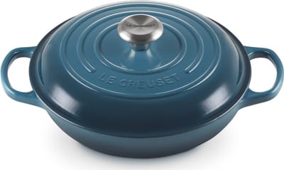 Le Creuset Campagnard - Deep Teal - 26 cm - 2,2 L - Inductie