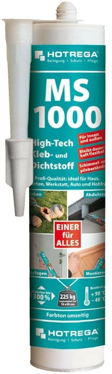 Transparante lijm, kristalheldere lijm, hoge kwaliteit kit, 5 x 290 ml