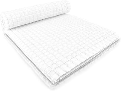 Keukendoeken Set - Vaatdoeken Linnen - Keuken Gebruik - Super Absorberend - 70 x 50 cm - Wit Geruit