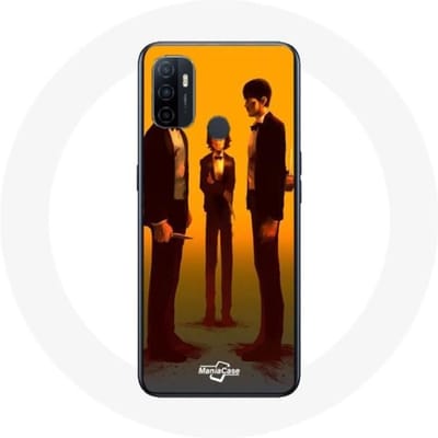 Oppo A53 Case Squid Game Seong Gi hun Cho Sang woo en Kang Sae Byeok Aflevering 9
