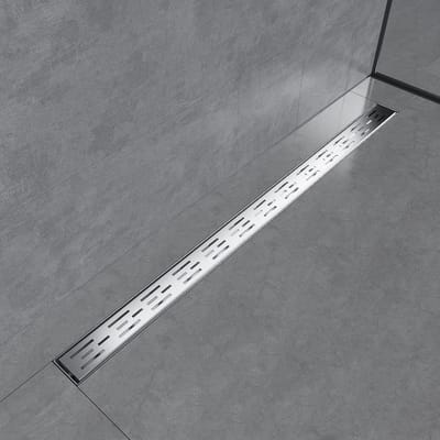 Inloopdouche Afvoergoot 110 cm RVS - Complete Set met Geurstop en Haarzeef