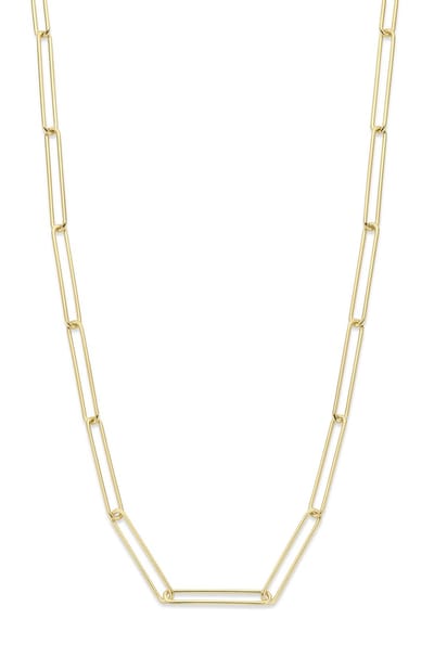 Mori Gold Filté 4,1mm breed collier, Closed-for-Ever, Ronde buis en 24,5mm lang, goud gevuld 1/20