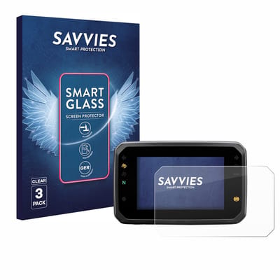 3 Stuks Savvies Screenprotector - geschikt voor Honda Hornet CB1000 SP 2025 - beschermfolie glas transparant