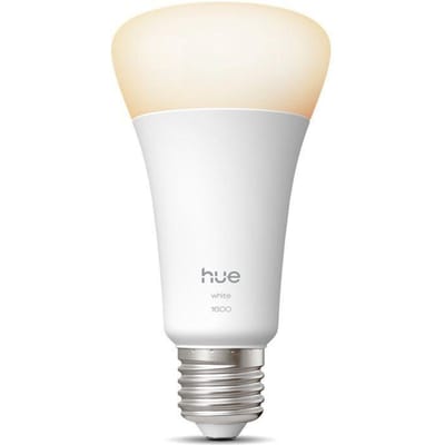 Ampoule LED connectée A67 - PHILIPS HUE - Lumiere blanche chaude - 2700K - Culot E27 - 13,5 W - 1600 lumens