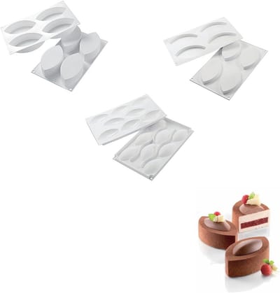 Siliconen Bakvormen voor Gebak - Modulaire Bakvormen voor Professionele Banketbakkerij - Geschikt voor Kerst en Oven