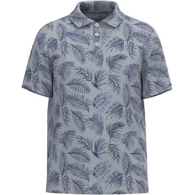 Fynch-Hatton Polo Overdyed Palmleaves Pattern Midnight / male