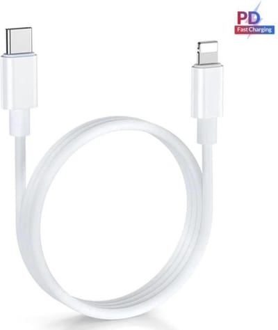 DrPhone LUNAR - USB-C Naar Lightning Kabel - Fast Charge 9V - 50% Sneller Laden - Geschikt voor Macbook Pro / iPad Pro / iPhone 12 /13/14/ Pro / Max / XR / Mini