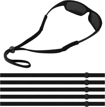 5-delige anti-slip koord voor sportbrillen en zonnebrillen - Verstelbaar voor dames, heren en kinderen - Ideaal voor actieve levensstijl en comfort