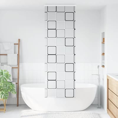 vidaXL - Doucherolgordijn - met - cassette - 70x240 - cm - stofbreedte - 66 - cm