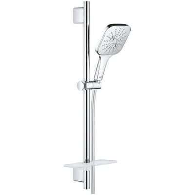 Grohe Rainshower SmartActive Cube - Doucheset - handdouche130, 3-jets, douchestang 60 cm en doucheslang, chroom 26583000