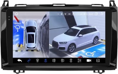 Autoradio met bluetooth - Carplay - Voor Mercedes Benz B200 / Sprinter W906 / Viano / Vito W639 - Geschikt voor Apple en Android - Stereo - Navigatie - Navigatiesysteem auto