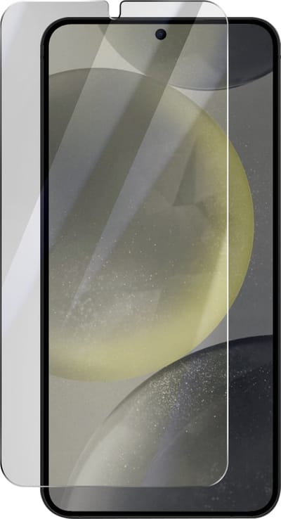 Samsung, getemperd glas beschermende folie Geschikt voor Samsung Galaxy S24 Plus Antikras, Transparant