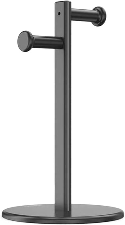 Hoofdtelefoon Houder - Koptelefoon Standaard - Bureau Organisatie - Afneembare Combinatie - 1200 Gram Gewicht - Zwart