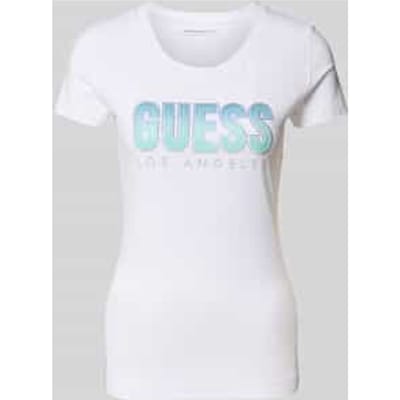 Dames-T-shirt met ronde hals Guess Glitter Degrade