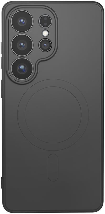 Bigben Connected, Hoesje geschikt voor Galaxy S26 Ultra - Flexibel Siliconen Soft Touch Magnet, Zwart