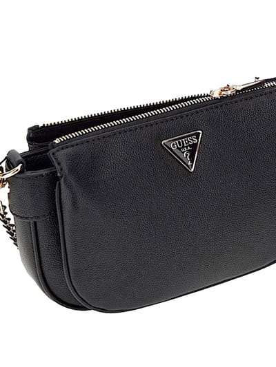 Guess Kleine Crossbodytas / Schoudertas Dames - Fedora - Zwart