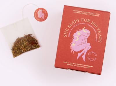 Slept For 100 Years" Grilled Buckwheat Rooibos Ayurvedic Herbs-Cosmic Dealer