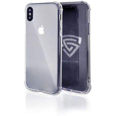 ShieldCase Perfect Bumper TPU hoesje geschikt voor Apple iPhone X - transparant - Extra stevige shock bumpers - optimale bescherming
